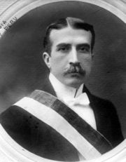 Photo of President Augusto Leguía